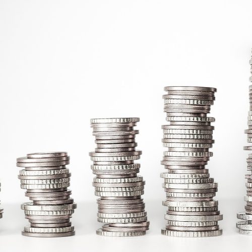 money, coins, stack